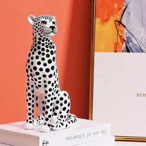 Anthro Leopard Decorative Object